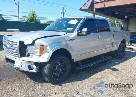 2011 Ford F150 Platinum from USA, damaged, VIN 1FTFW1ET8BFB87294